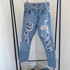 Distressed Levi’s